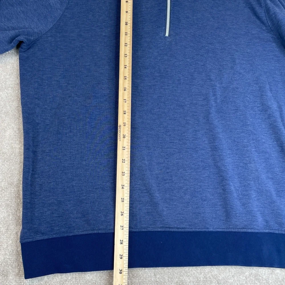 Banana‎ Republic Polartec Half Zip Pullover Sweatshirt Navy Blue XXL Mens